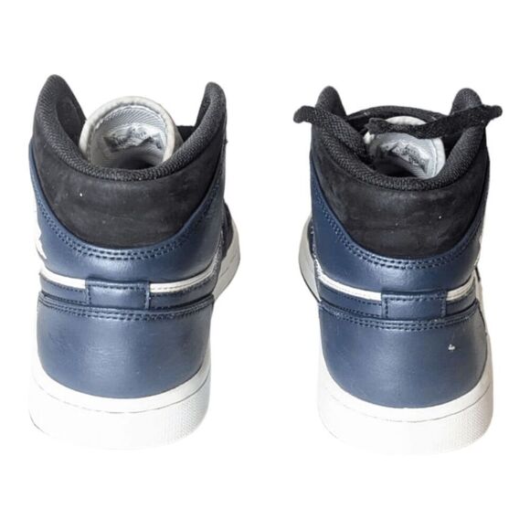 NIKE Air Jordan 1 Mid 'Armory Navy' Sneakers Size 9 - Picture 5 of 11